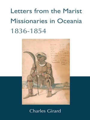cover image of Letters from the Marist Missionaries in Oceania 1836-1854